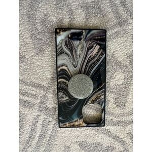 Unique Marble Pattern Phone Case with Pop Socket for iPhone‎ 14 Pro Max